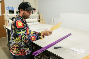 Weekend Directional Sign Production