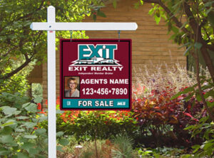 Example of Post and Panel Retail Signs